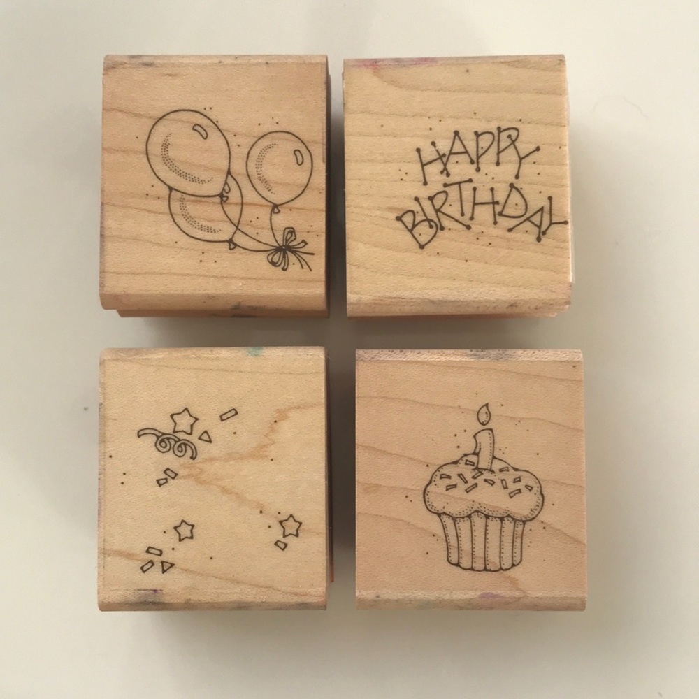 Stampin’ Up Happy Birthday Stamps